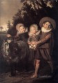 Group of Children portrait Dutch Golden Age Frans Hals